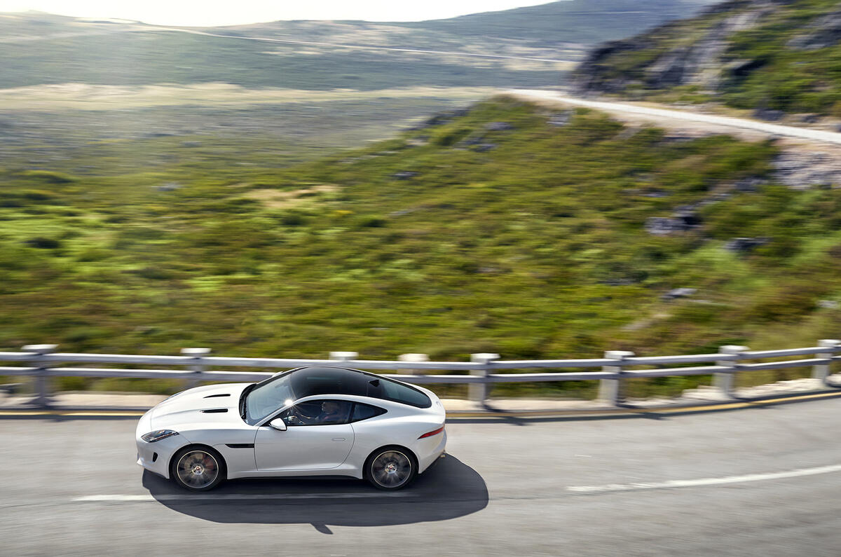 Jaguar F-type coupe revealed