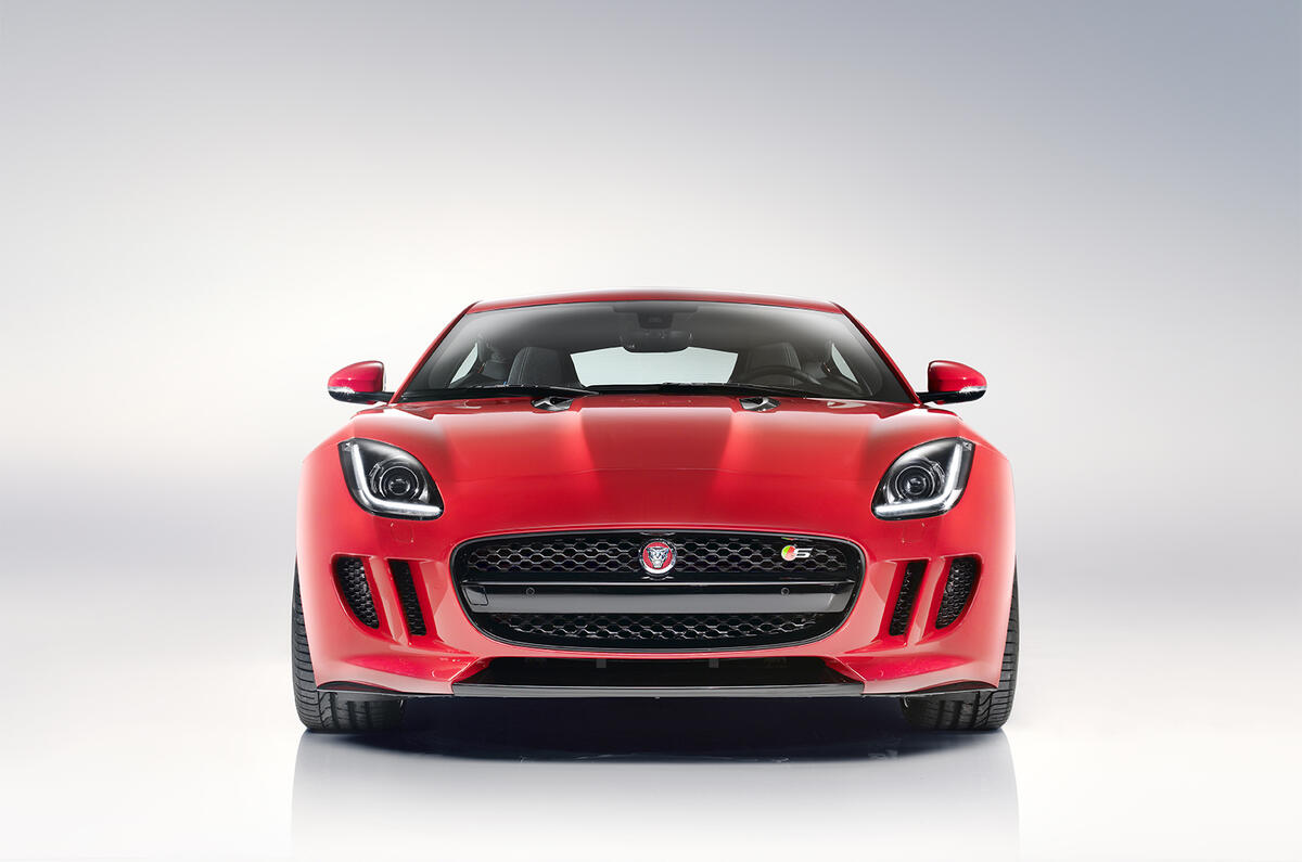 Jaguar F-type coupe revealed