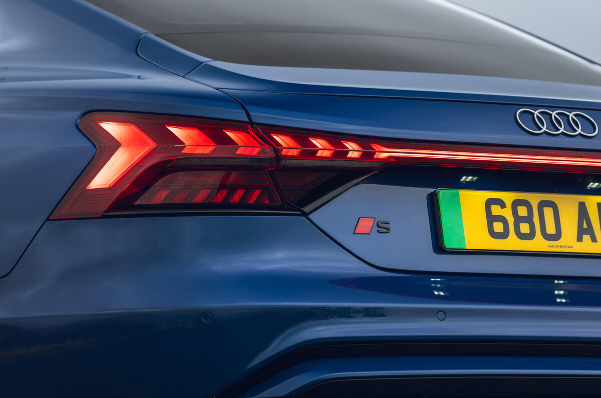 09 Audi S E Tron GT 2024 review rear light