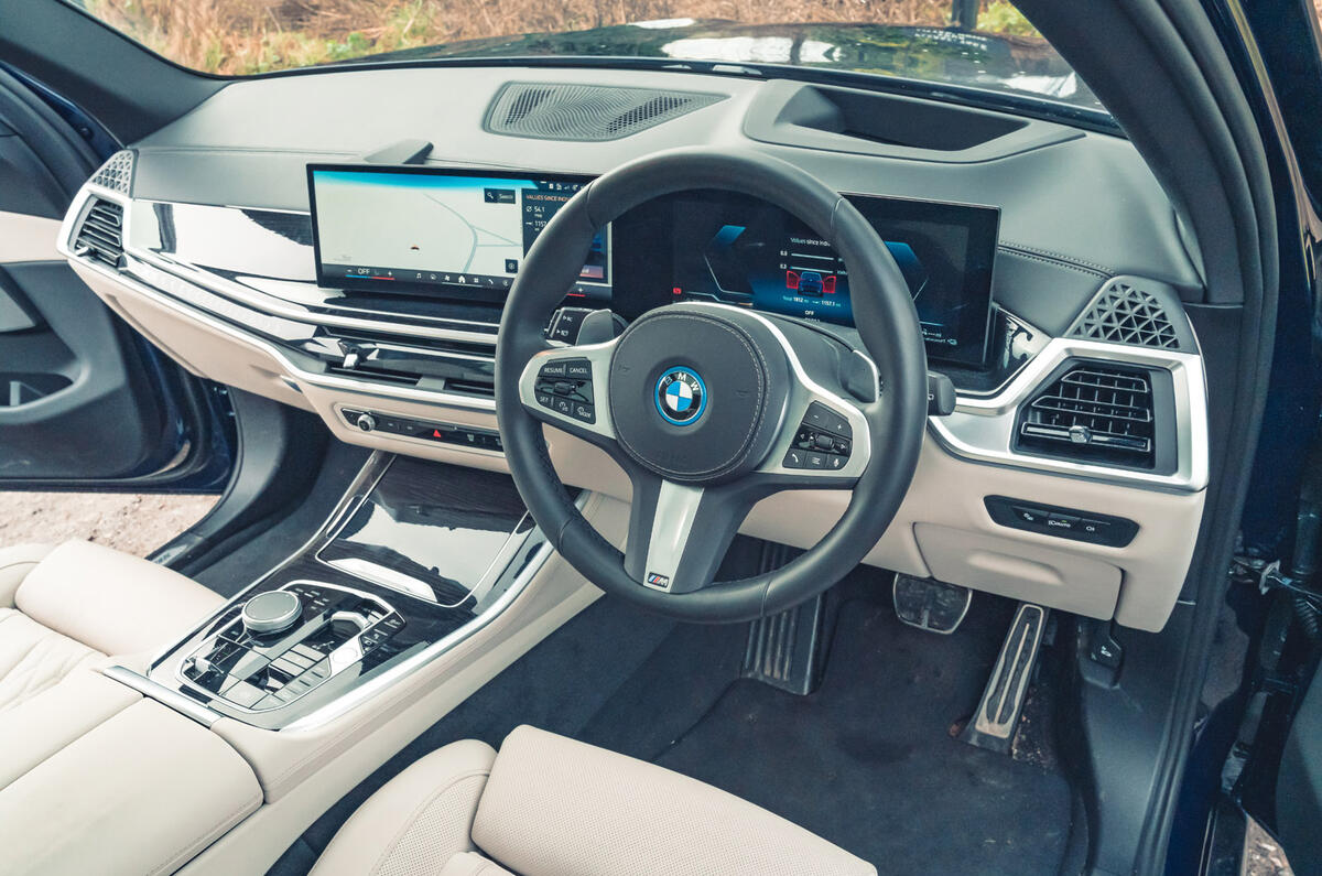 09 BMW X5 xDrive50e review 2024 dashboard