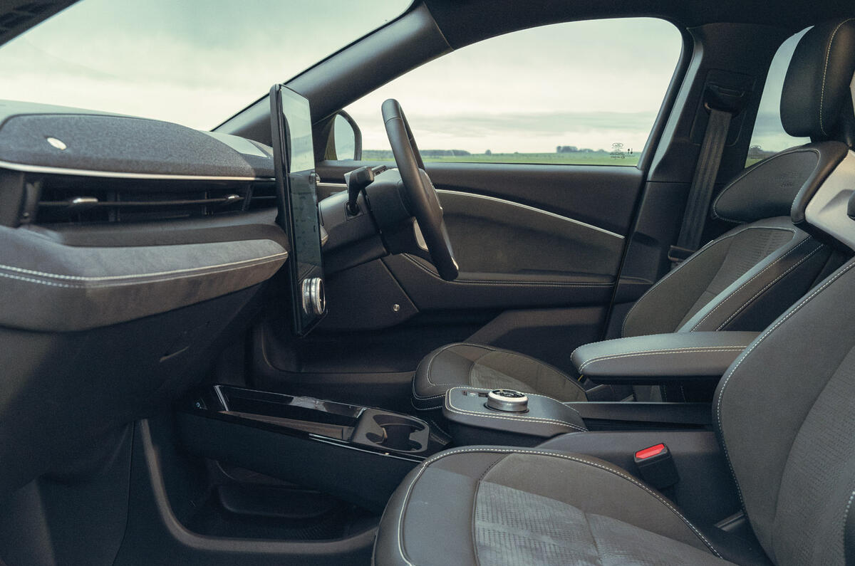 09 Ford Mustang Mach E Rally 2025 review front seats