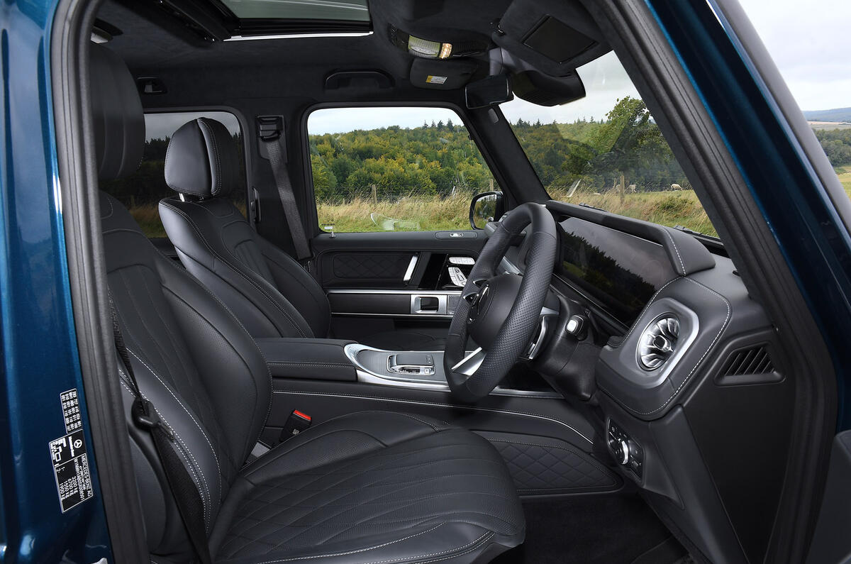 09 Mercedes G500 G Wagen 2024 review front seats