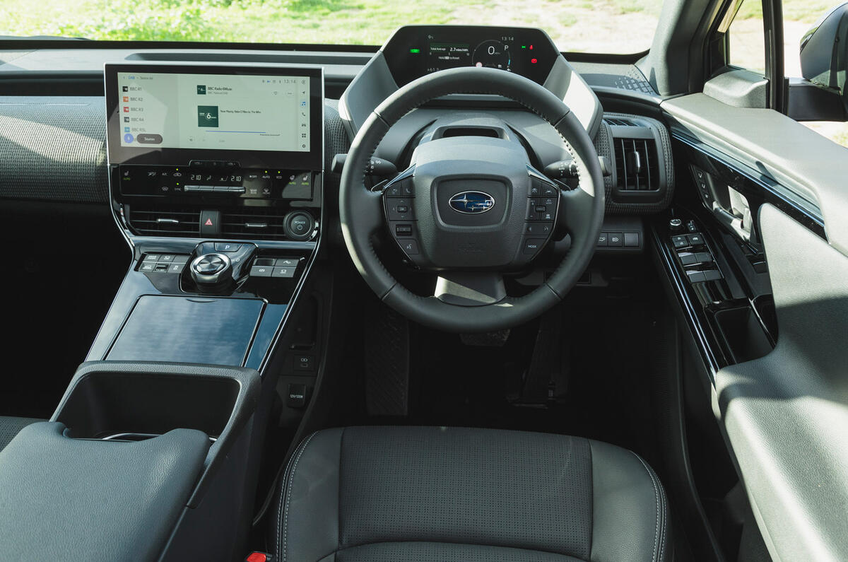 09 Subaru Solterra RT 2023 dashboard