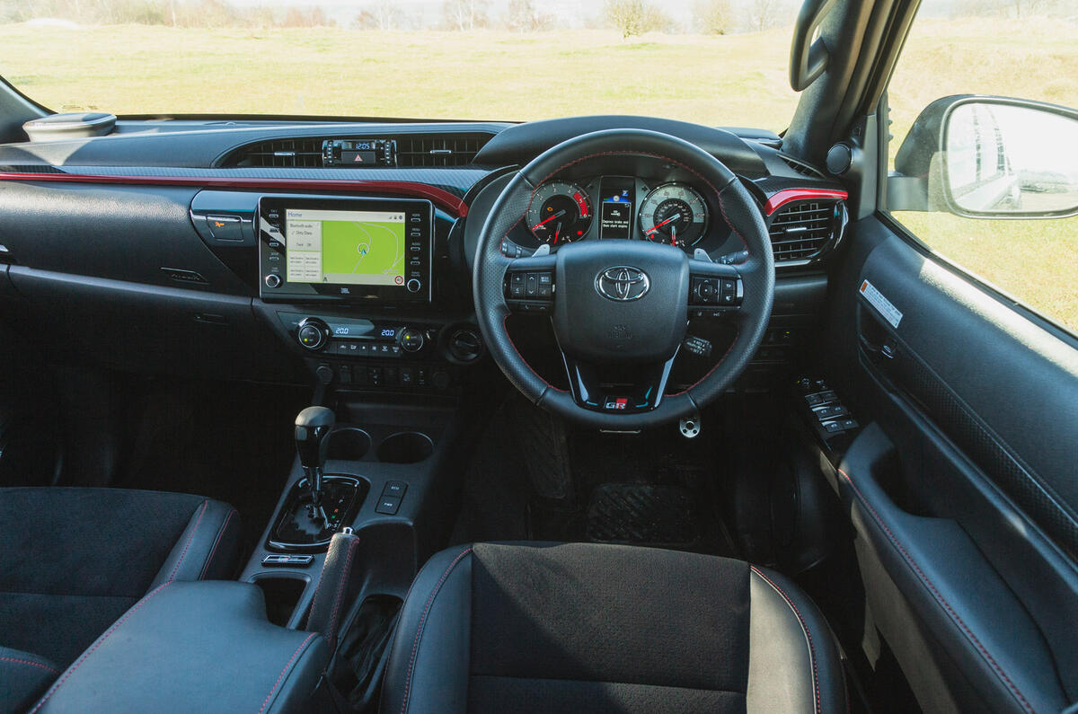 09 Toyota Hilux GR Sport RT 2023 dashboard 09 Toyota Hilux GR Sport RT 2023 dashboard