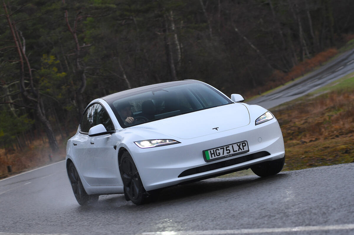 1. Tesla Model 3 RWD front 