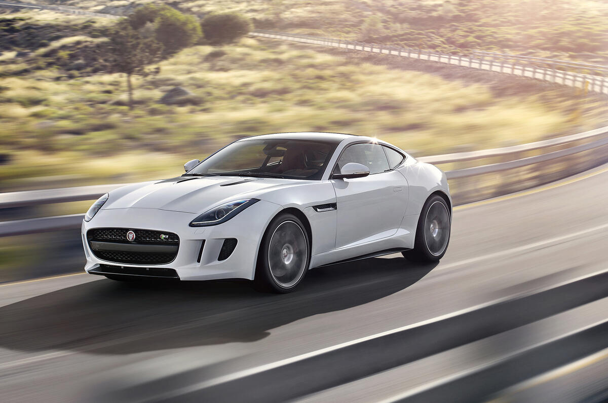 Jaguar F-type coupe revealed