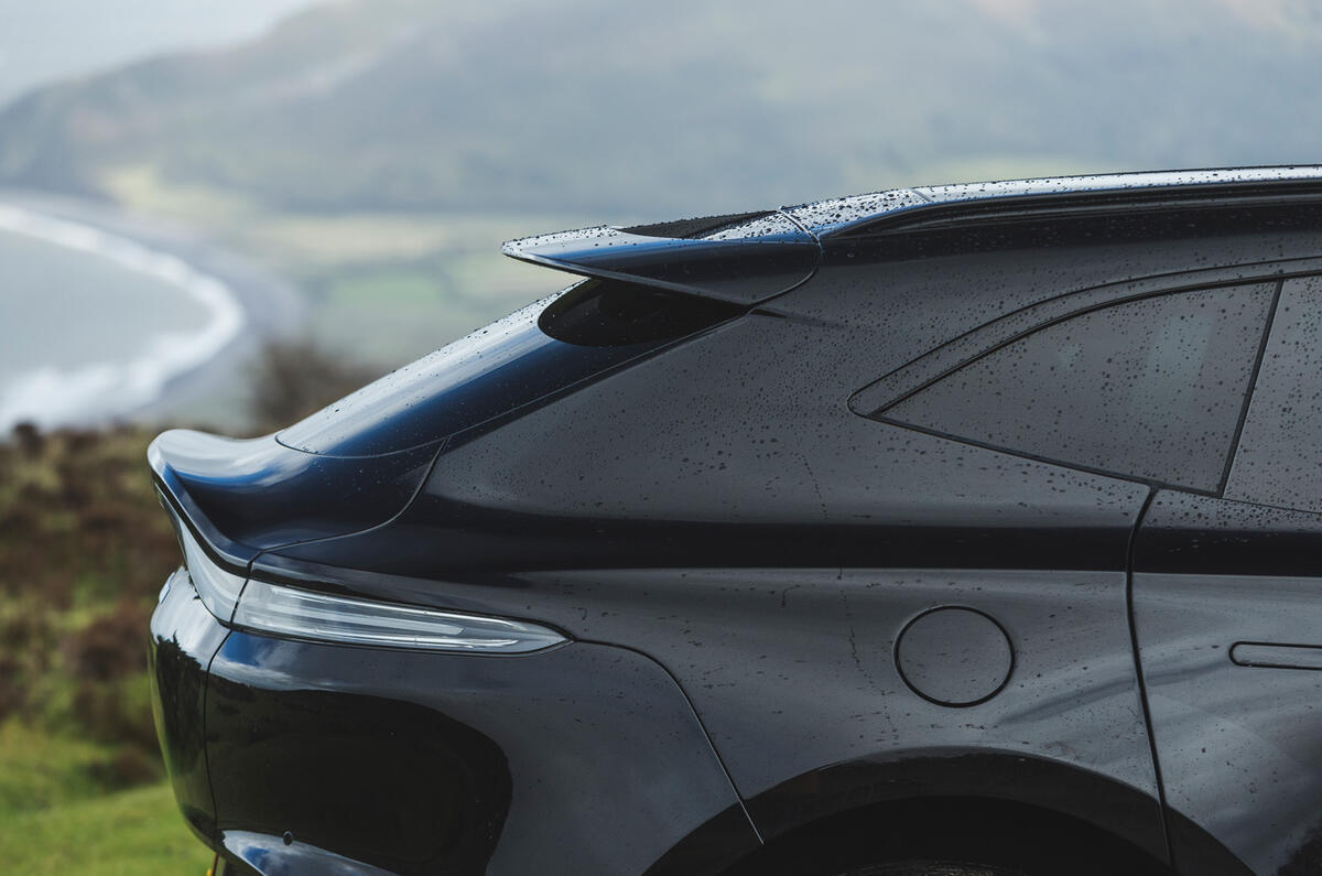 Aston Martin DBX 2020 road test review - rear end