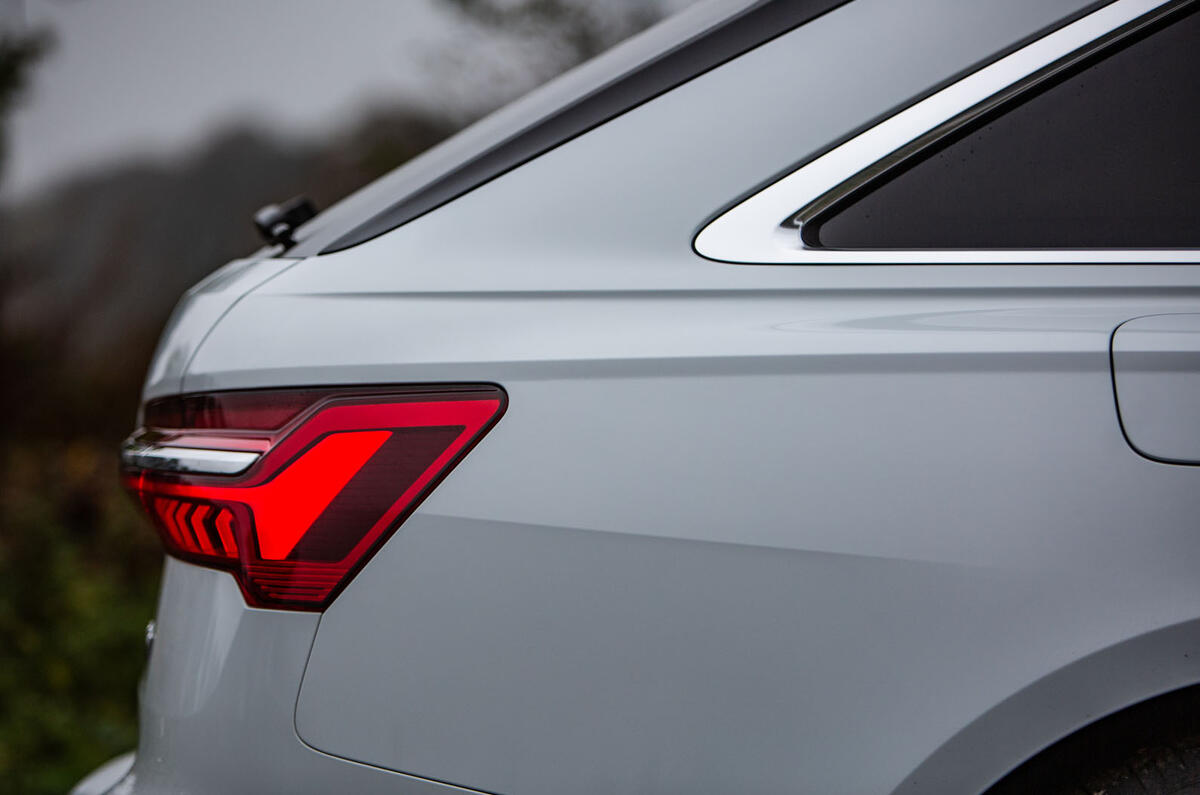 Audi A6 Avant 2018 road test review - rear quarter