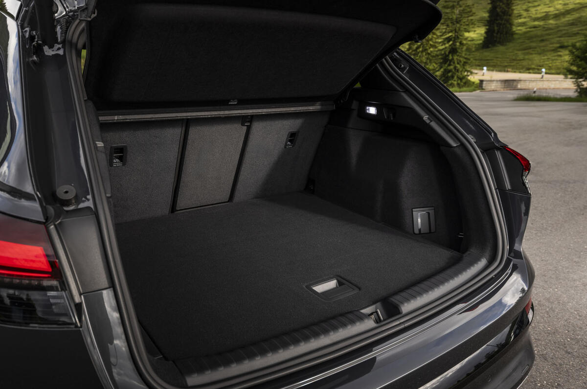 10 Audi Q4 E tron review boot
