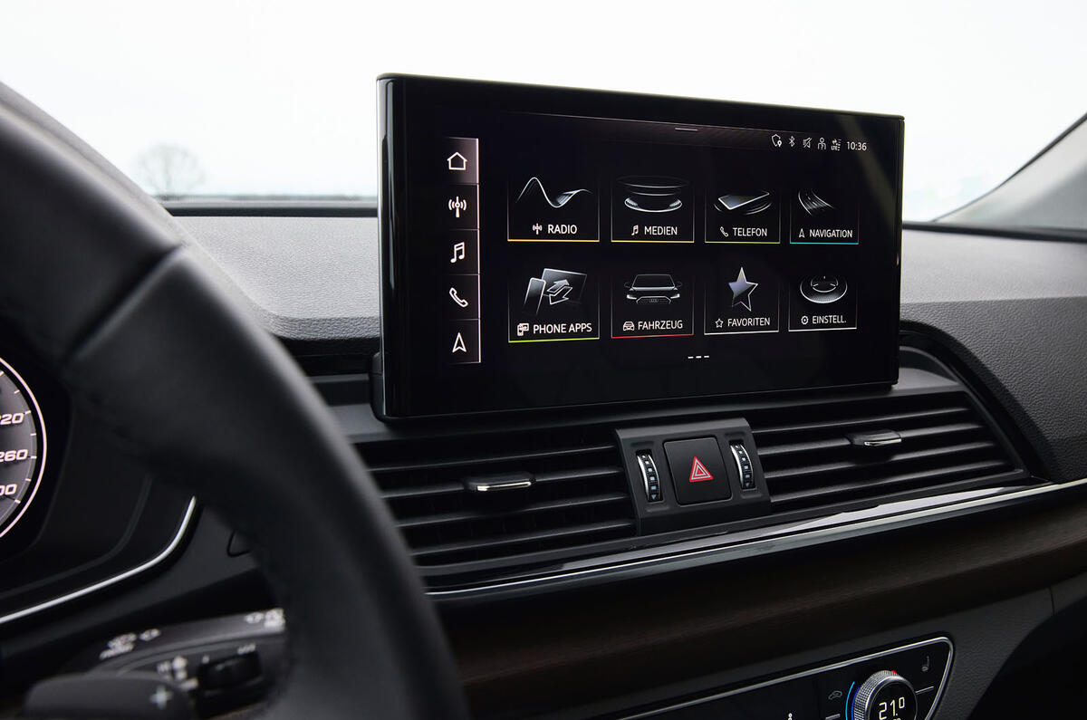 10 audi q5 sportback 2021 first drive review infotainment 10 audi q5 sportback 2021 first drive review infotainment