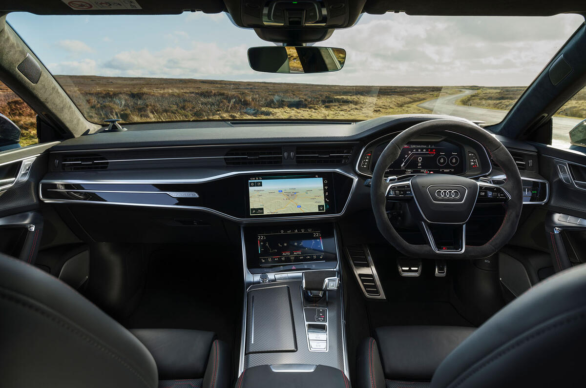 Audi RS7 Sportback 2020 road test review - dashboard Audi RS7 Sportback 2020 road test review - dashboard
