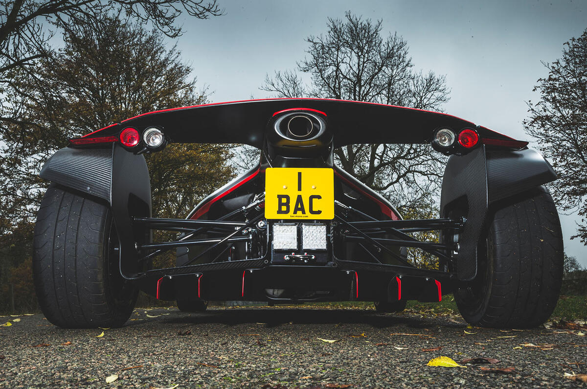BAC Mono 2018 review - exhaust