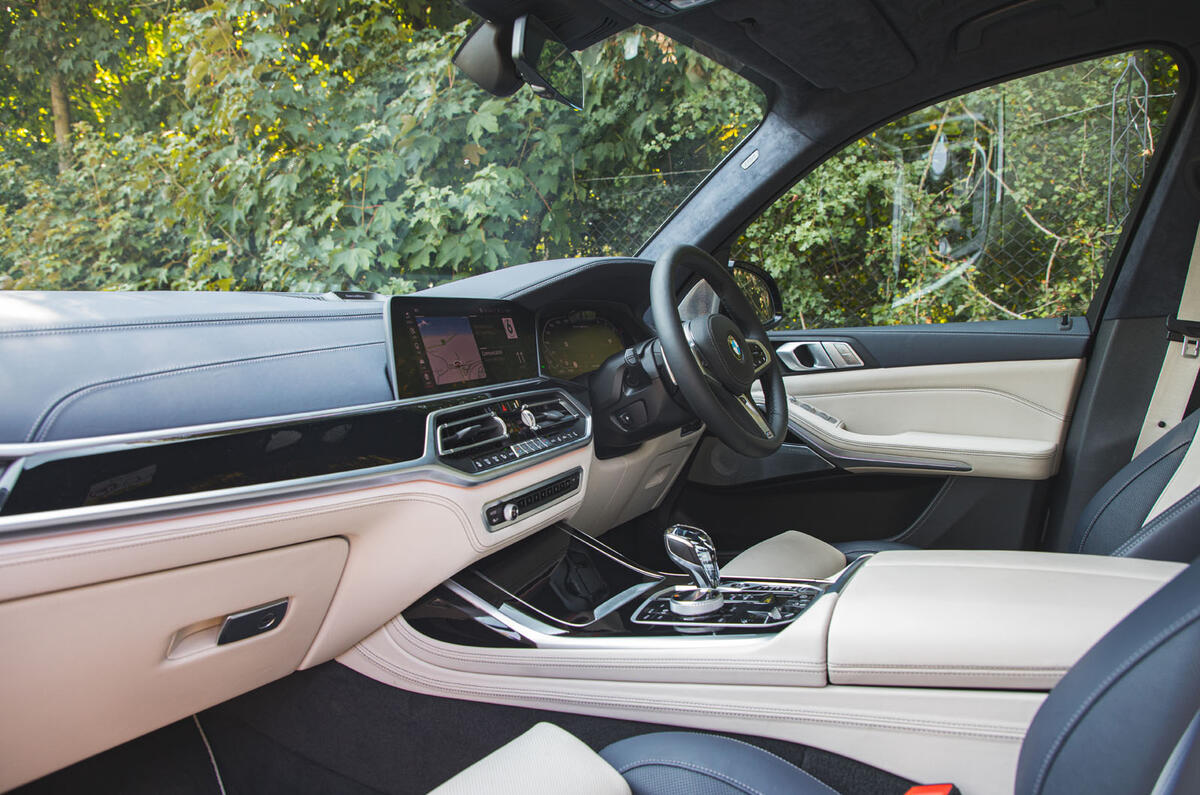 BMW X7 2020 road test review - cabin