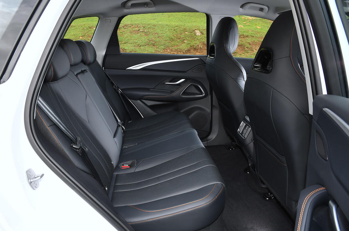 10 BYD Sealion 5 dm i autocar road test review rear seats