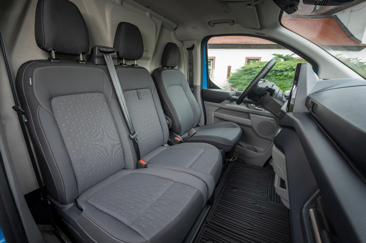 10 Ford eTransit Custom L1H1 review 2024 seats 10 Ford eTransit Custom L1H1 review 2024 seats