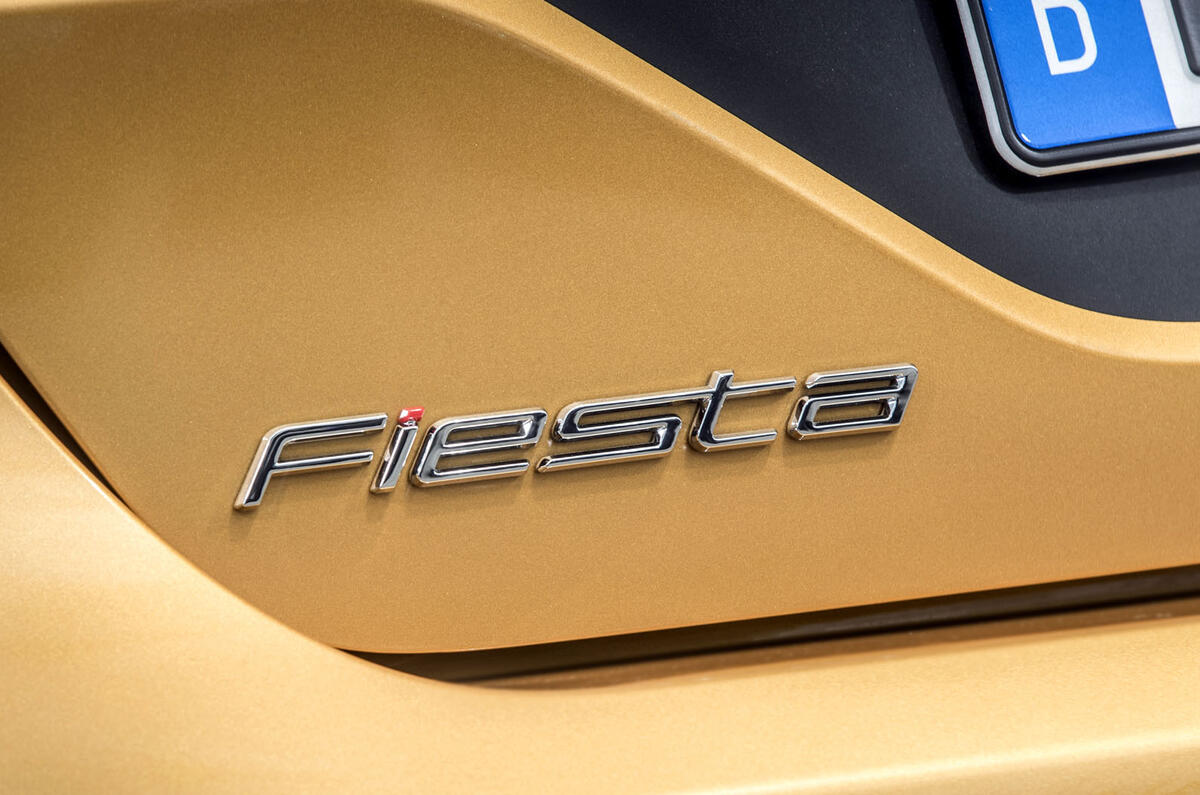 Ford Fiesta Active 2018 road test review Fiesta badge