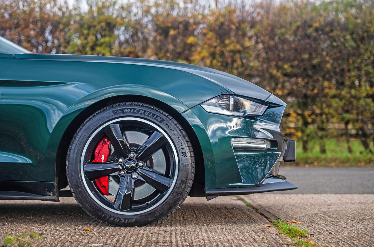 Ford Mustang Bullitt 2018 road test review - alloy wheels