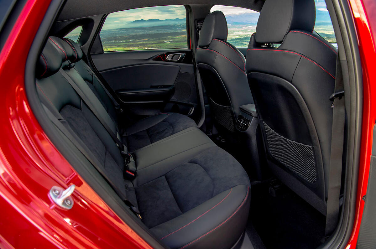 Kia Ceed GT 2019 road test review - rear seats