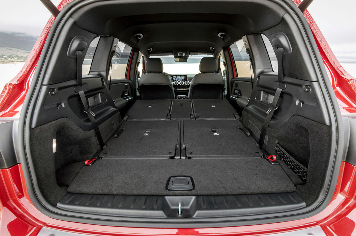 Mercedes-AMG GLB 35 2020 road test review - boot