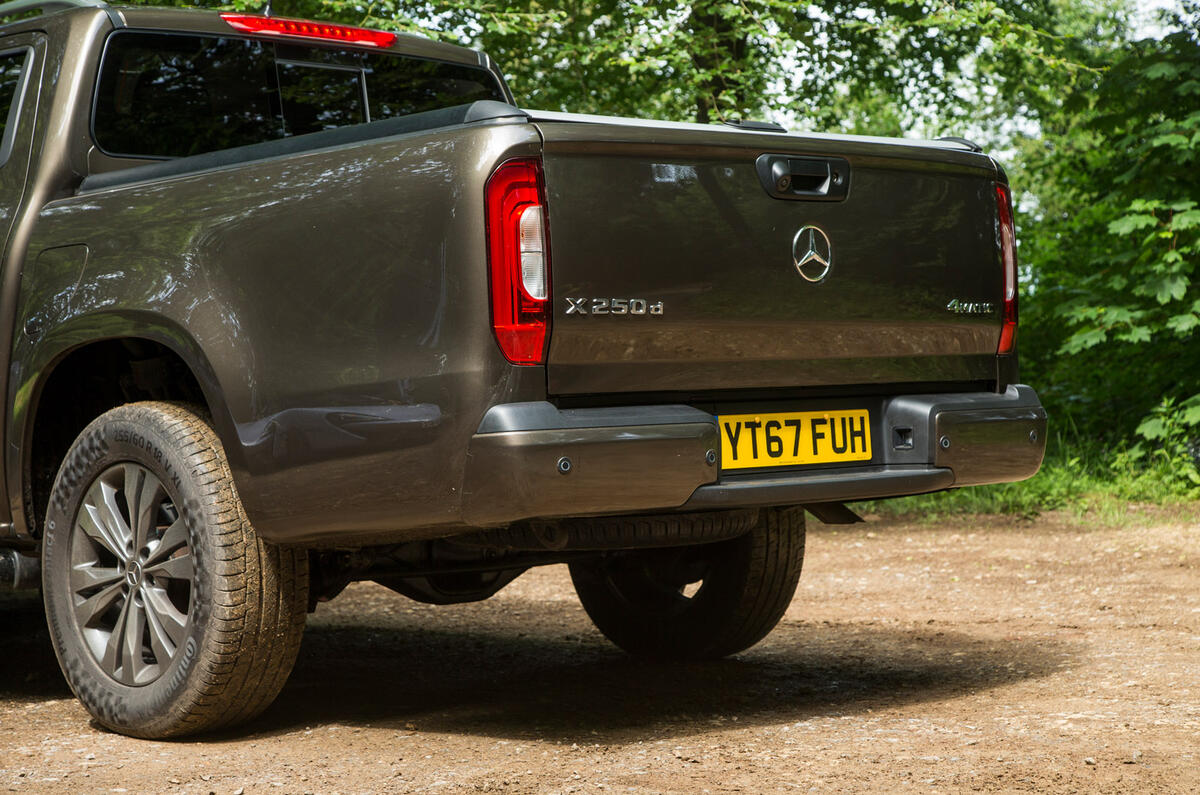 Mercedes-Benz X-Class road test review rear end