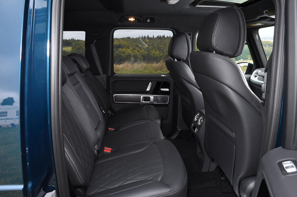 10 Mercedes G500 G Wagen 2024 review rear seat