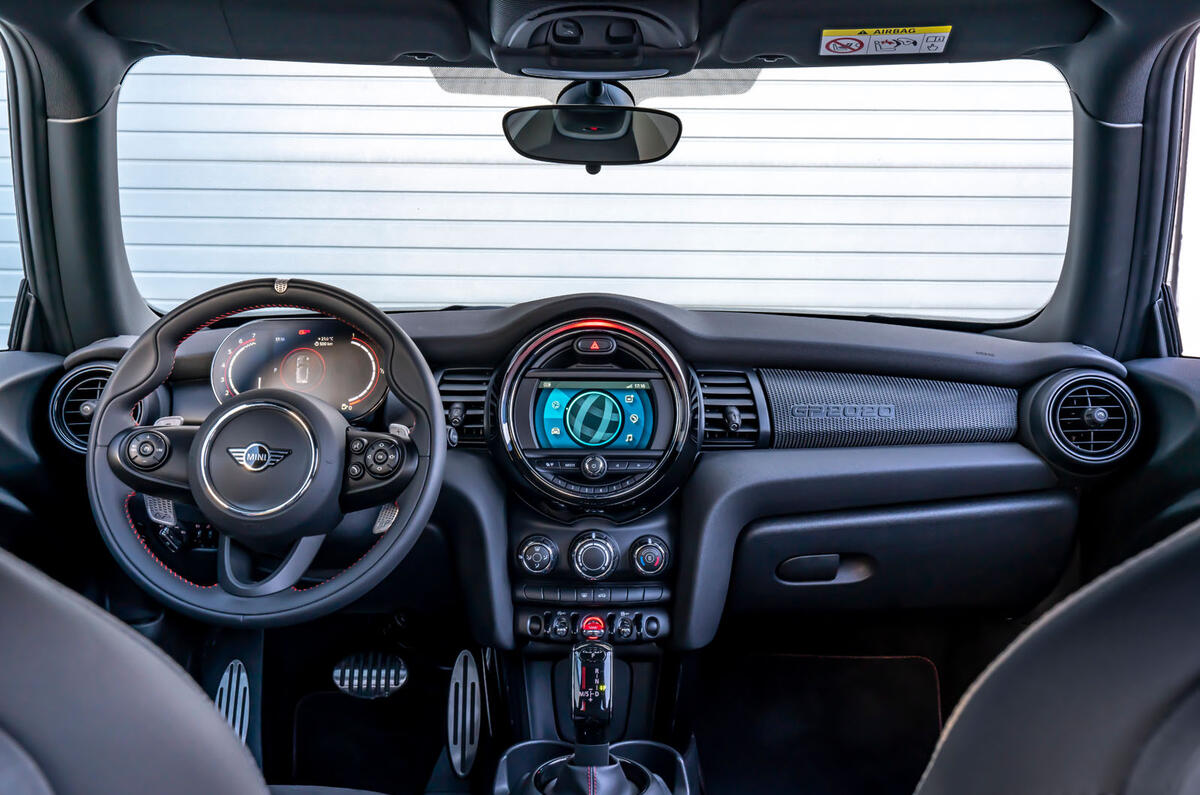 Mini JCW GP 2020 road test review - cabin Mini JCW GP 2020 road test review - cabin
