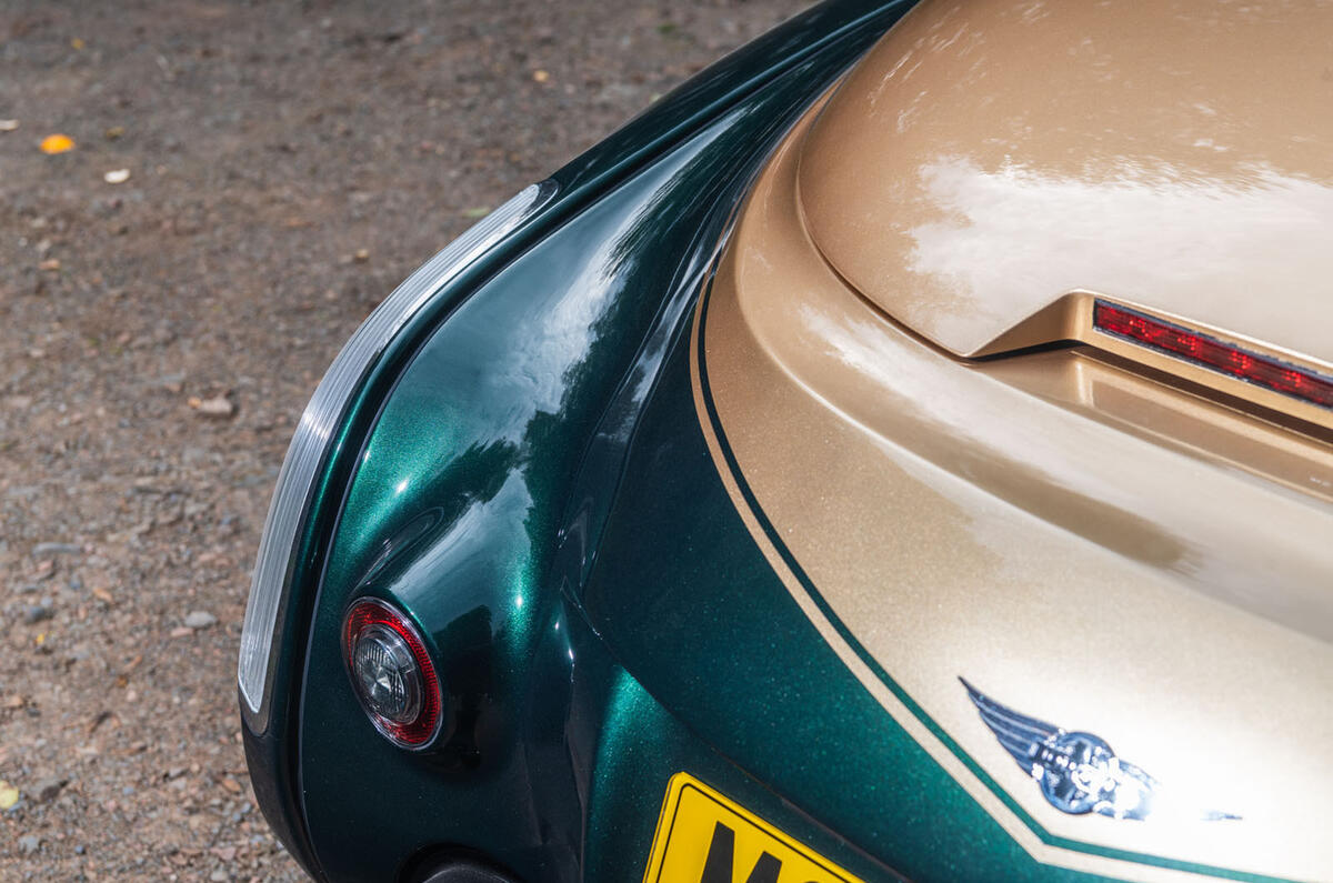 Morgan Aero GT 2018 review - rear lights