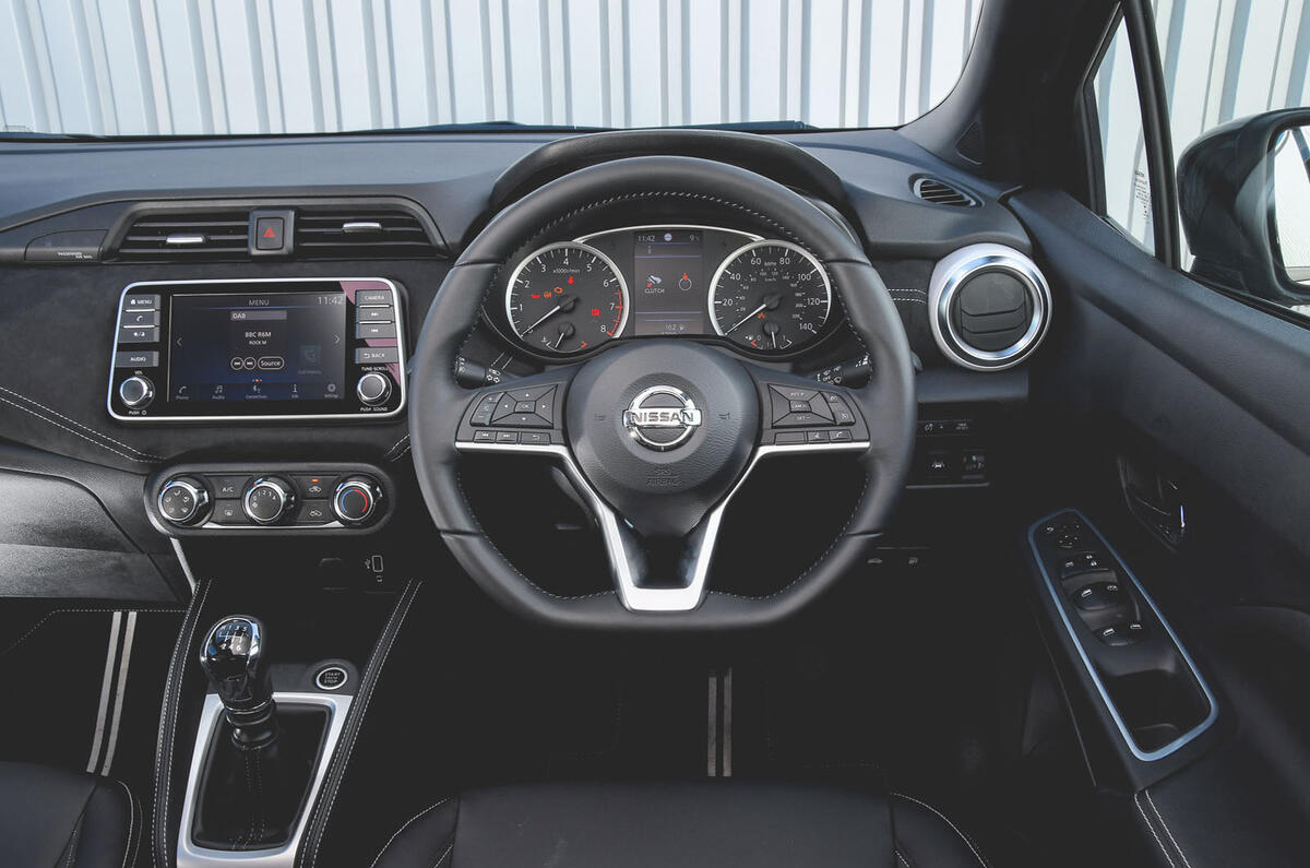 Nissan Micra N-Sport 2019 road test review - dashboard