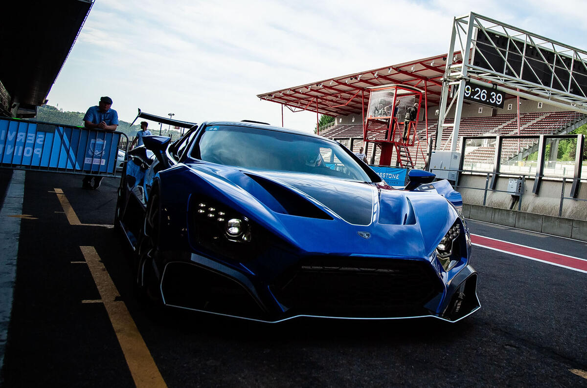 Zenvo TSR-S 2020 road test review - pit lane Zenvo TSR-S 2020 road test review - pit lane