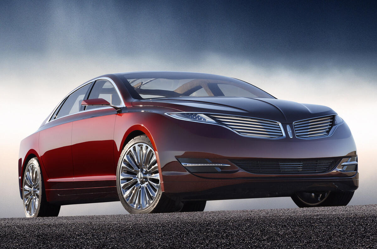 Detroit motor show: Lincoln MKZ concept