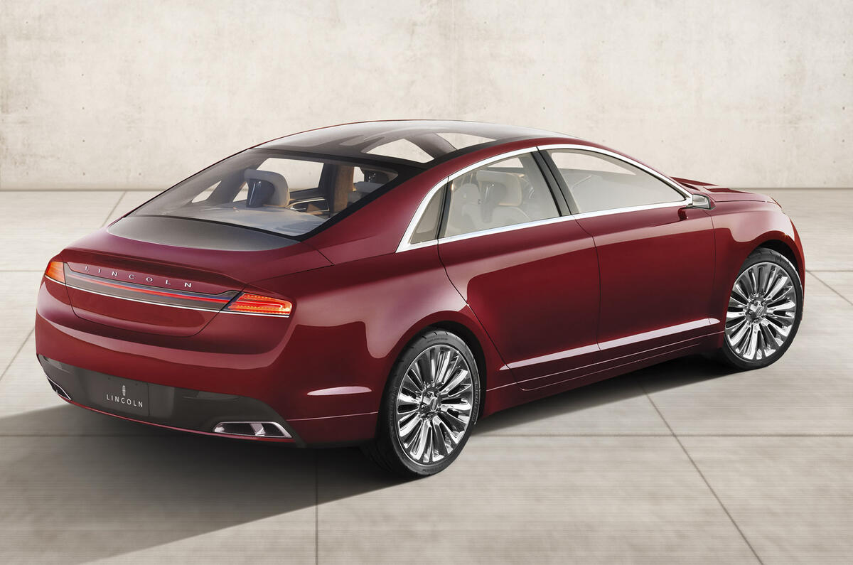 Detroit motor show: Lincoln MKZ concept