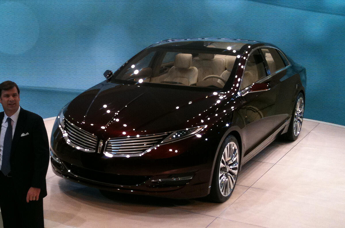 Detroit motor show: Lincoln MKZ concept