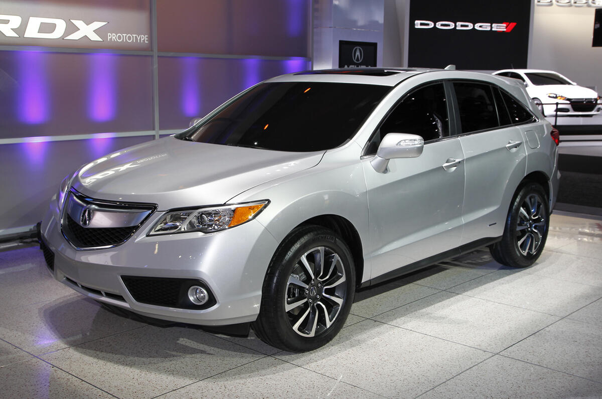 no title Detroit show: Acura RDX and ILX