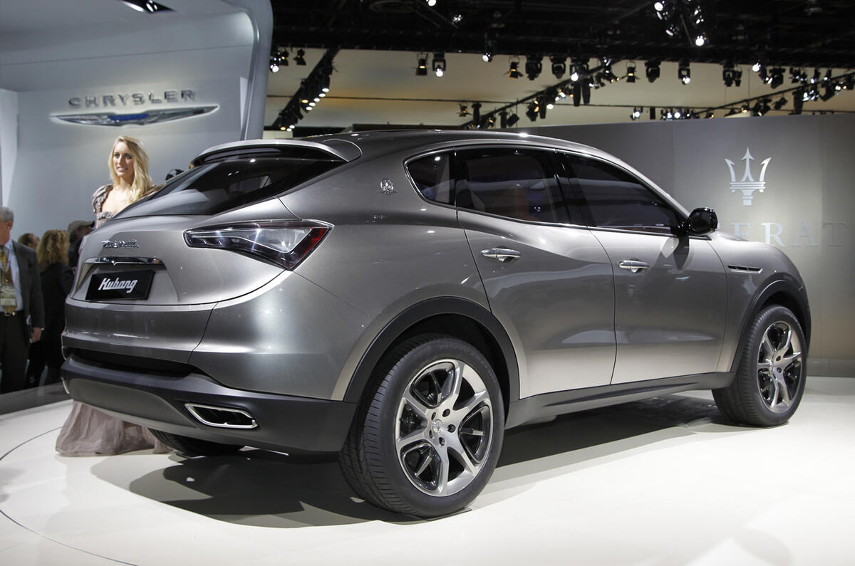 no title Detroit show: Maserati Kubang