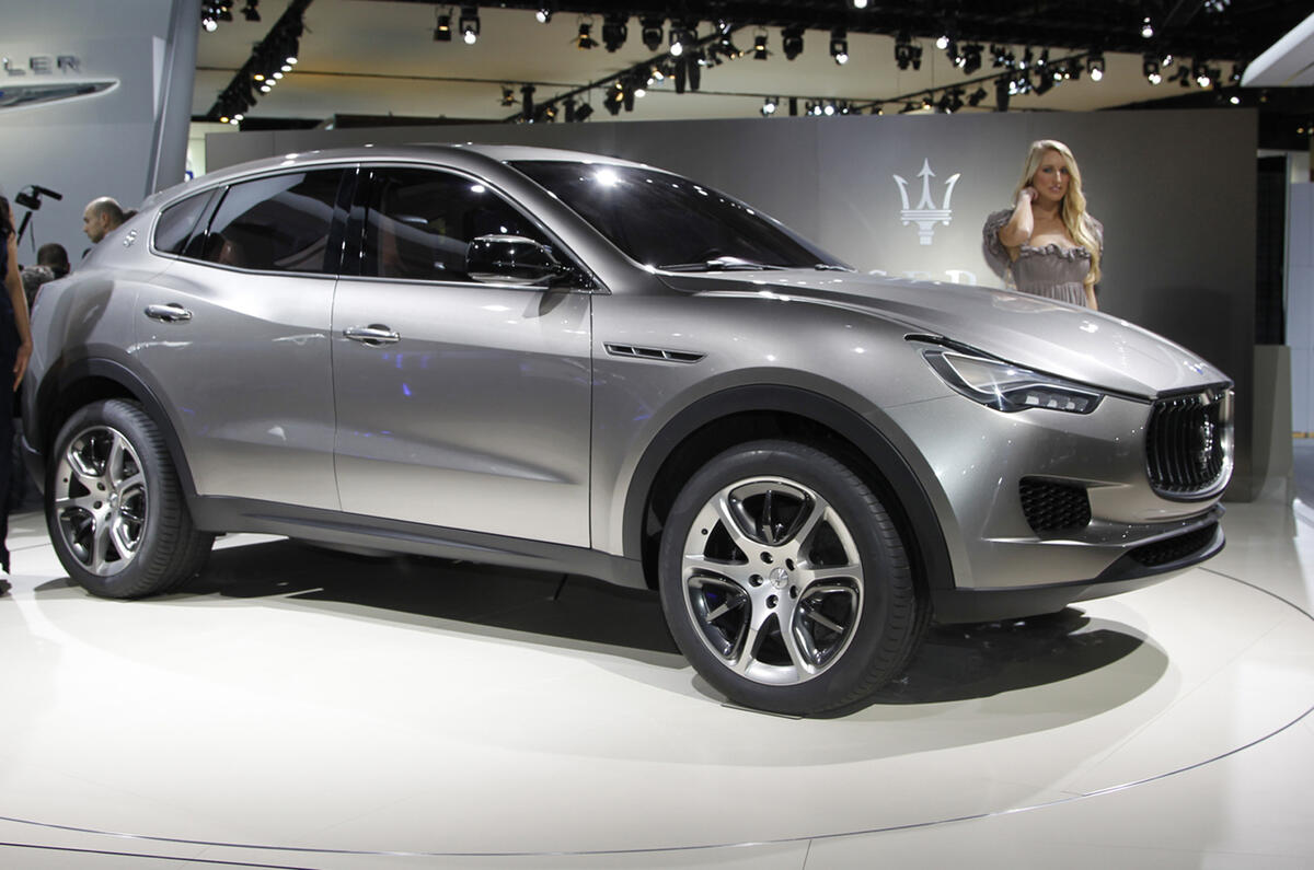 no title Detroit show: Maserati Kubang