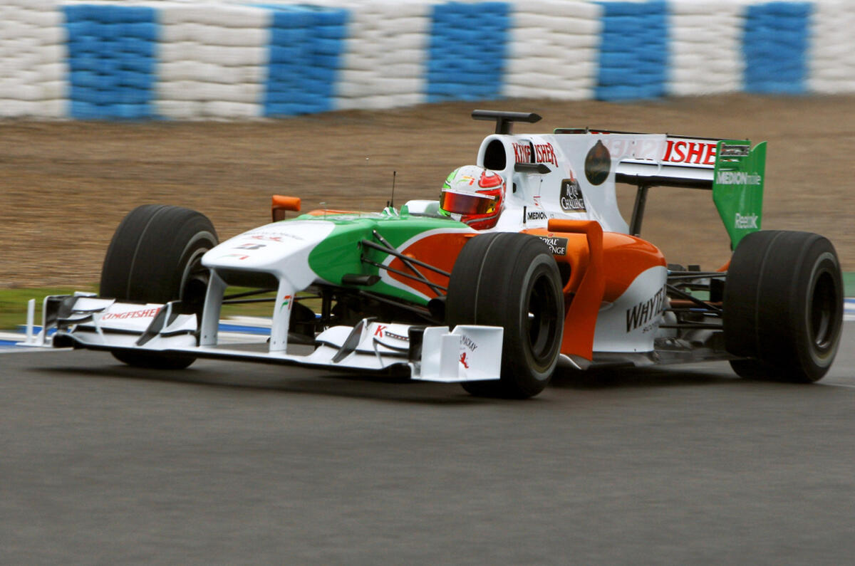 Rosberg sets F1 test pace