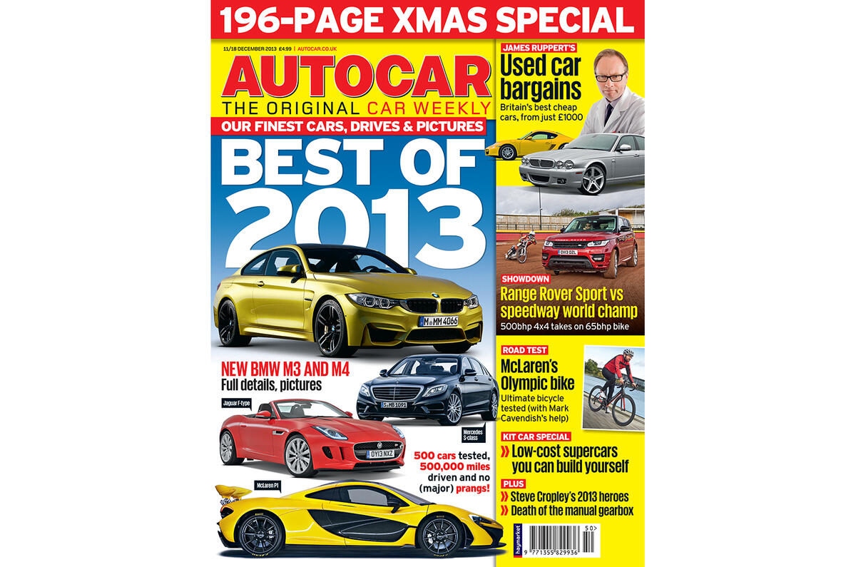 Autocar magazine 11 December Christmas double issue preview