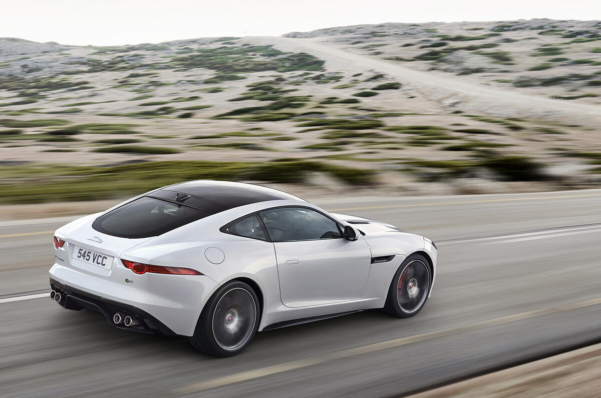Jaguar F-type coupe revealed