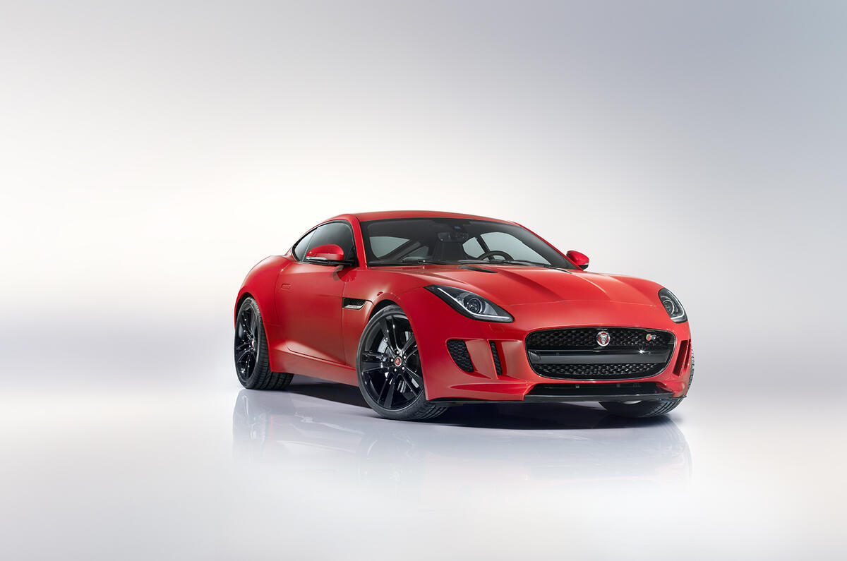 Jaguar F-type coupe revealed