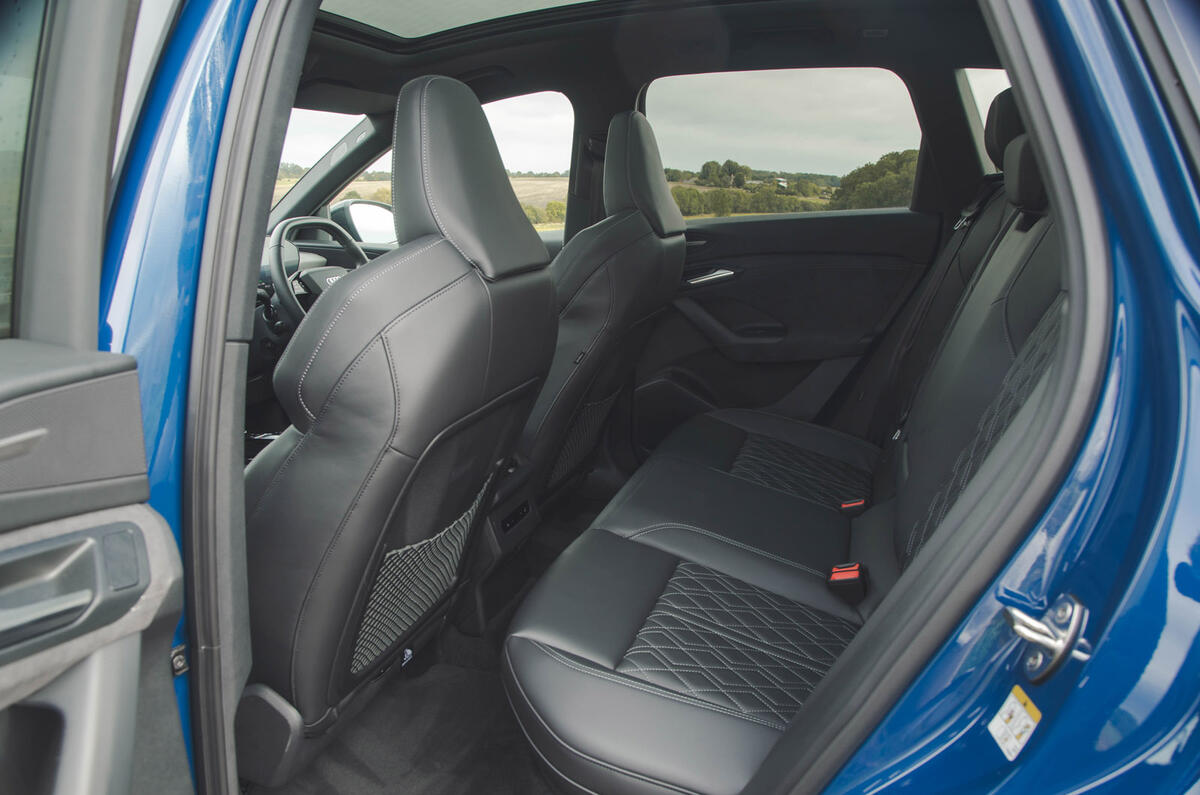 11 Audi Q6 E Tron 2024 review rear seats