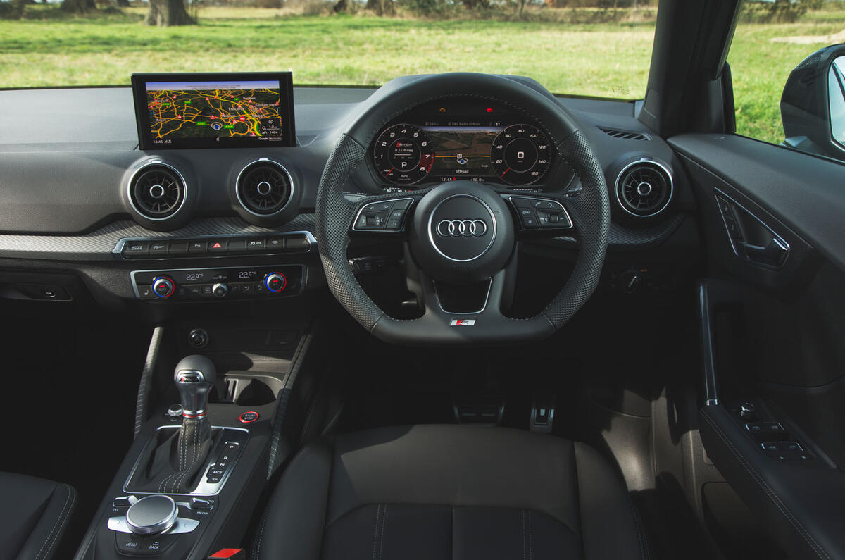 Audi SQ2 2019 road test review - dashboard