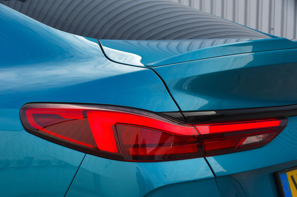 BMW 2 Series Gran Coupe 2020 road test review - rear lights
