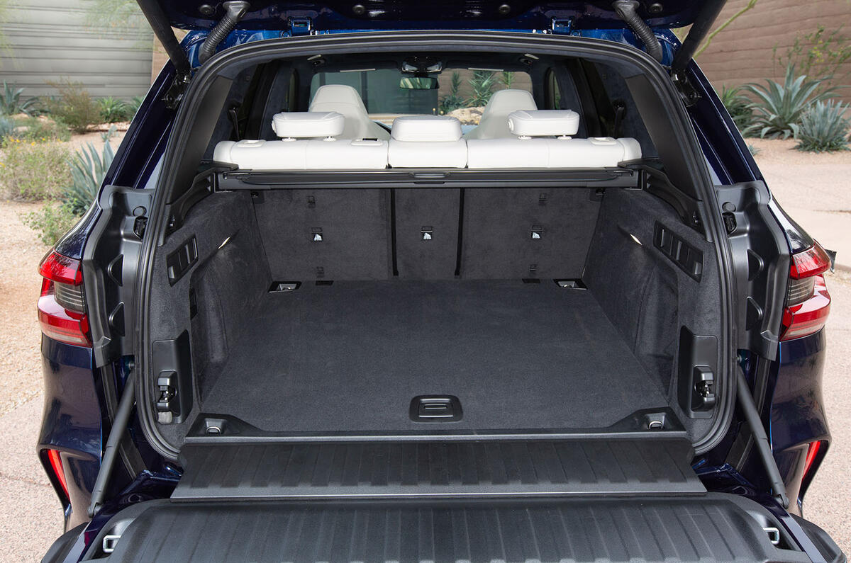 BMW X5 M Competition 2020 road test review - boot BMW X5 M Competition 2020 road test review - boot