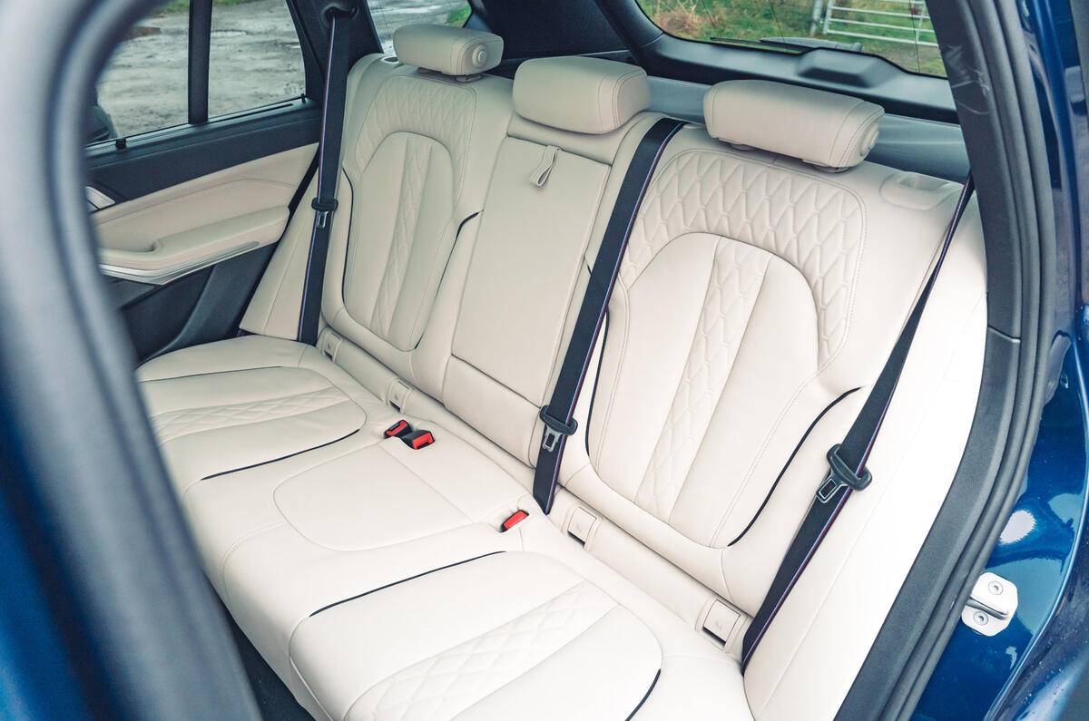 11 BMW X5 xDrive50e review 2024 rear seats
