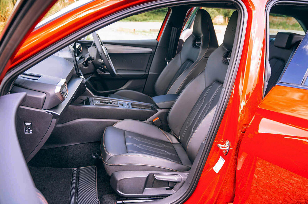 11 Cupra Leon Estate 2021 road test review cabin 11 Cupra Leon Estate 2021 road test review cabin