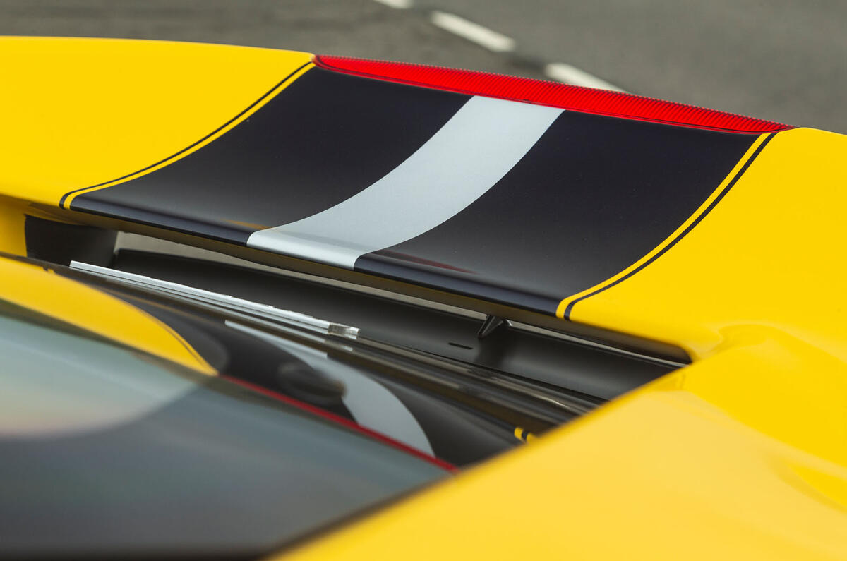 Ferrari 488 Pista 2019 road test review - spoiler