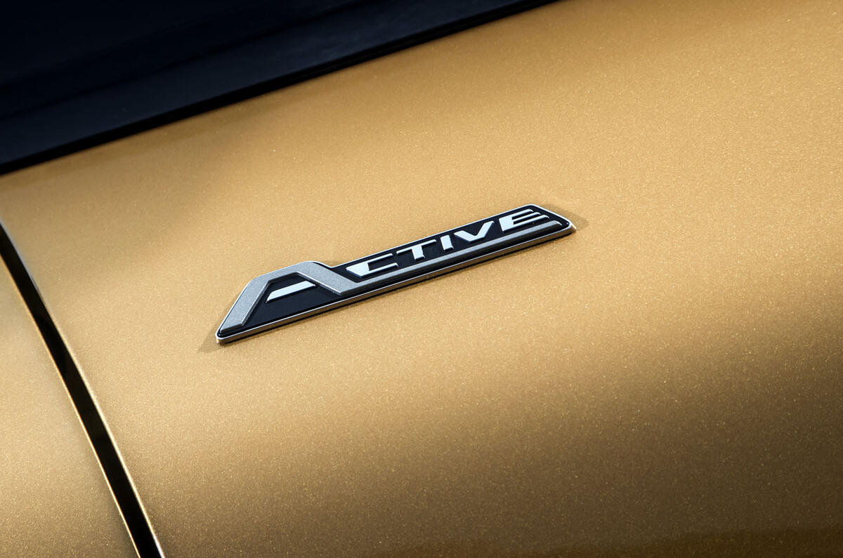 Ford Fiesta Active 2018 road test review Active badge
