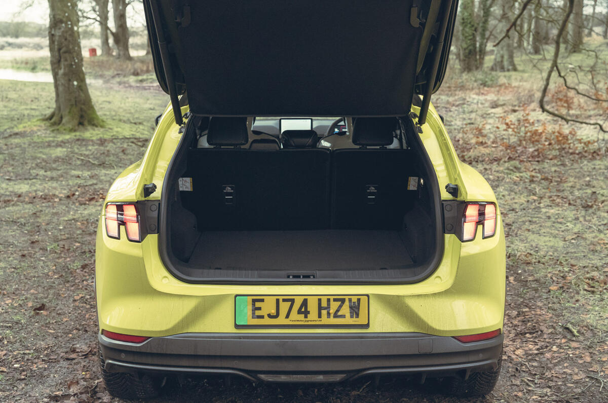 11 Ford Mustang Mach E Rally 2025 review boot