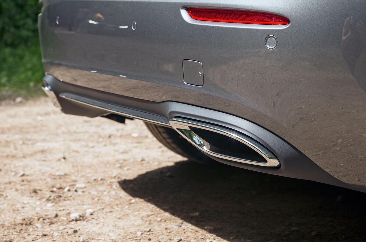 Mercedes-Benz A-Class 2018 road test review exhausts