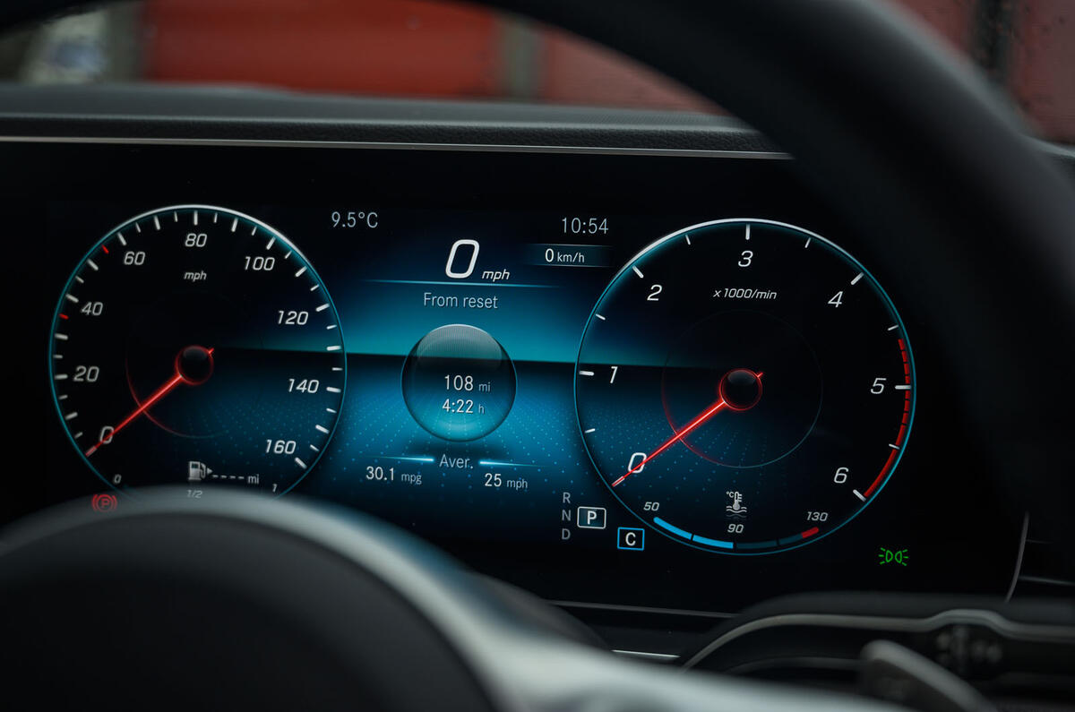 Mercedes-Benz GLS 2020 road test review - instruments Mercedes-Benz GLS 2020 road test review - instruments